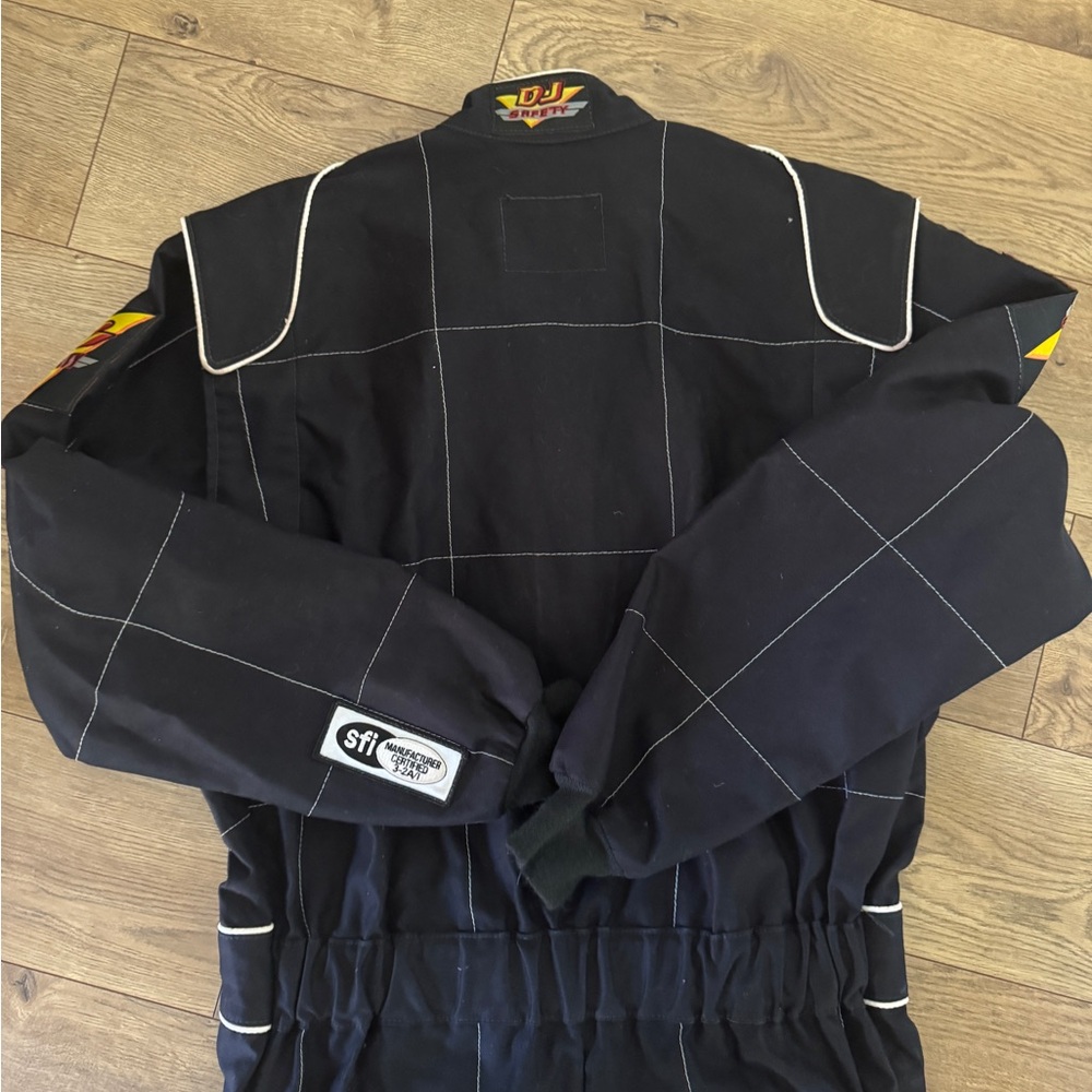 F1 Costume DJ Safety Kart Racing Suit SFI 3-2A/1 L Certified Race Safety - Picture 6 of 7
